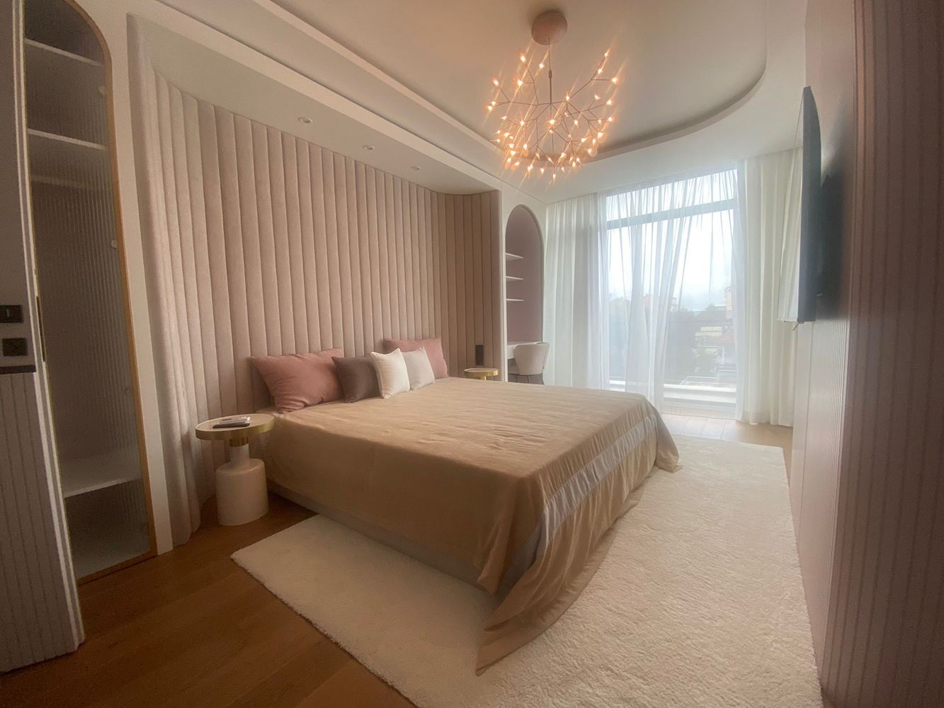 Elegant and spacious three-bedroom apartment on the first sea line in Nessebar – panoramic sea view and premium comfort