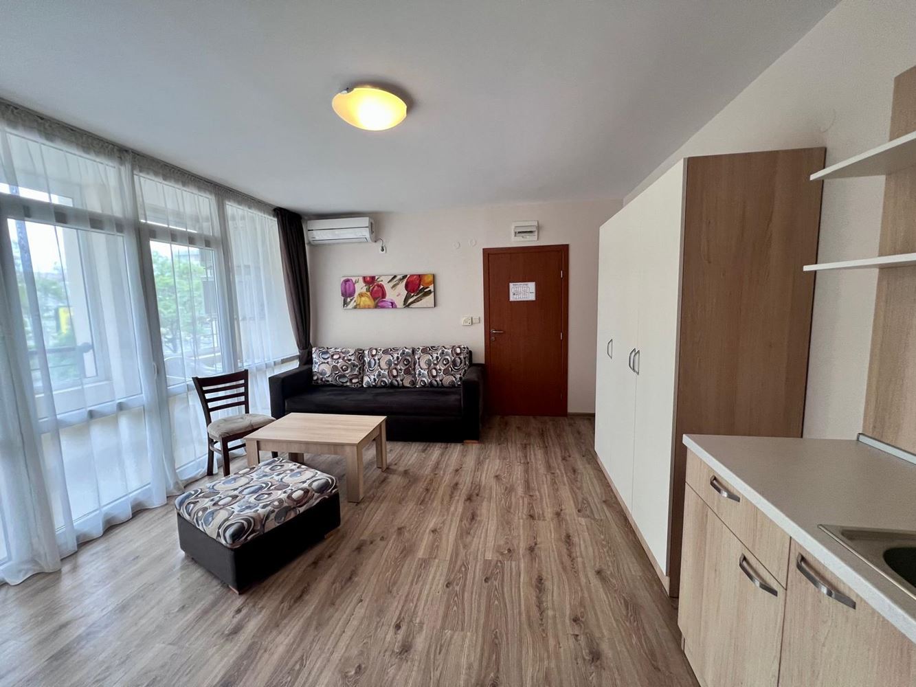 One-bedroom apartment 300 meters from the sea in Sunny Beach – excellent investment with high potential